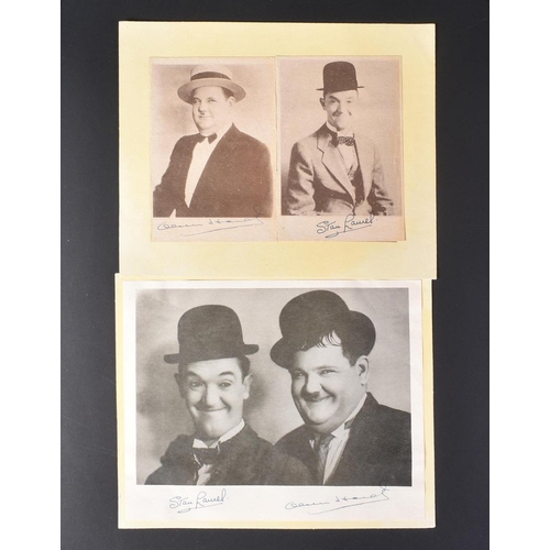 52 - Laurel & Hardy - Stan Laurel (1890-1965) and Oliver Hardy (1892-1957) - a collection of original c19... 