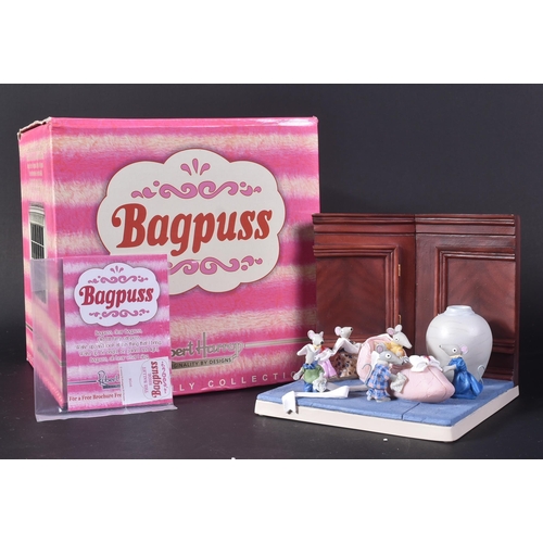 59 - Bagpuss - Robert Harrop - BG06 The Mice & The Ballet Shoe. Highly detailed resin statue / figurine f... 