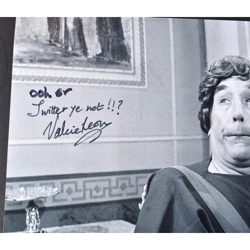 60 - From The Collection Of Valerie Leon - Frankie Howerd - two items of Howerd memorabilia from Leon's p... 