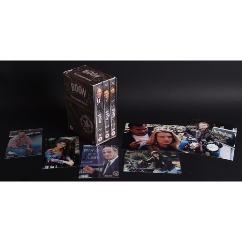 61 - Boon (1986-1995 - British Television Drama) - a collection of memorabilia to include; the full 28x d... 