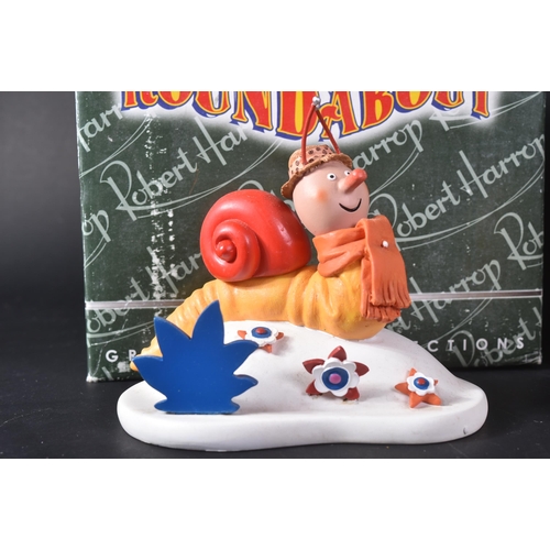 69 - The Magic Roundabout - Robert Harrop - x2 boxed figurines / statues: MR04 Brian and MR01 Dougal. Hig... 