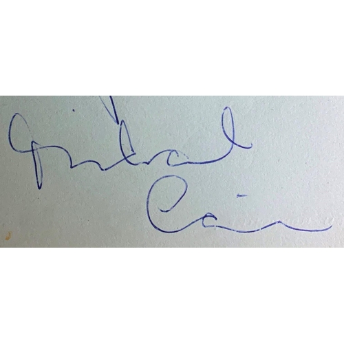 84 - Autographs - a collection of assorted celebrity autographs on paper, to include; Michael Caine, Kenn... 