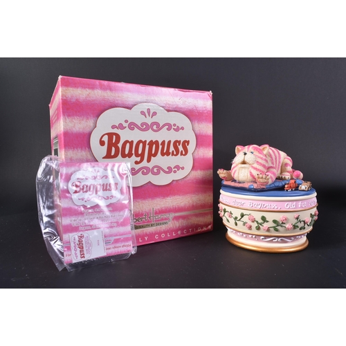 89 - Bagpuss - Robert Harrop - a boxed figurine BGMB1 ' Bagpuss, Dear Bagpuss - Musical Box '. Limited Ed... 