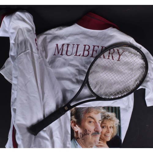 107 - Estate Of John Challis - Challis' personal Tennis playing equipment to include; his Wilson Profile '... 