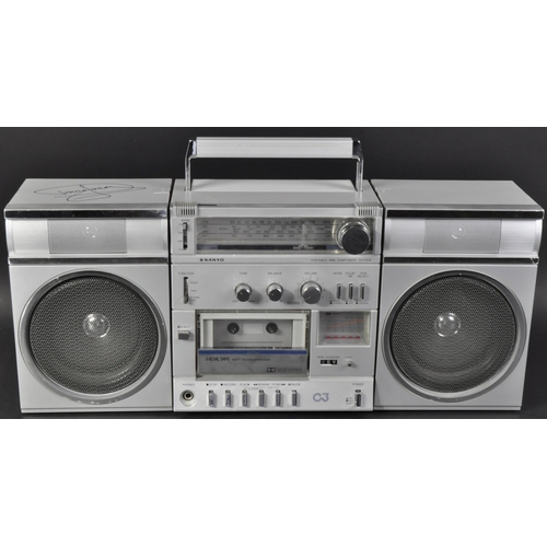 110 - Only Fools & Horses - an original vintage Sanyo C3 radio 'ghettoblaster' or 'boombox' - identical to... 