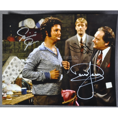 120 - Only Fools & Horses - Stage Fright - triple autographed 8x10