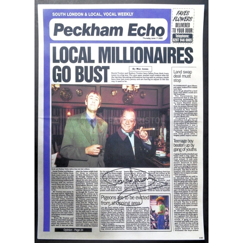 127 - Only Fools & Horses - Local Millionaires Go Bust - an A3 print based on the original prop newspaper ... 