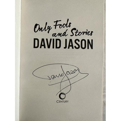 136 - Only Fools & Horses - David Jason - autographed copy of his book ' Only Fools & Stories ', Jason's A... 