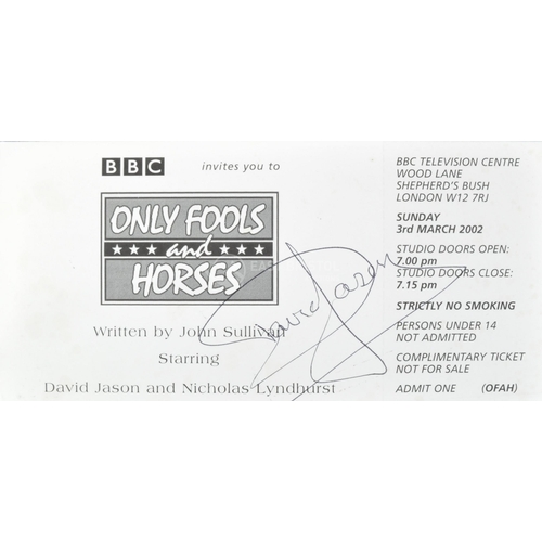 146 - Only Fools & Horses - an original 2002 final trilogy studio audience recording programme and studio ... 