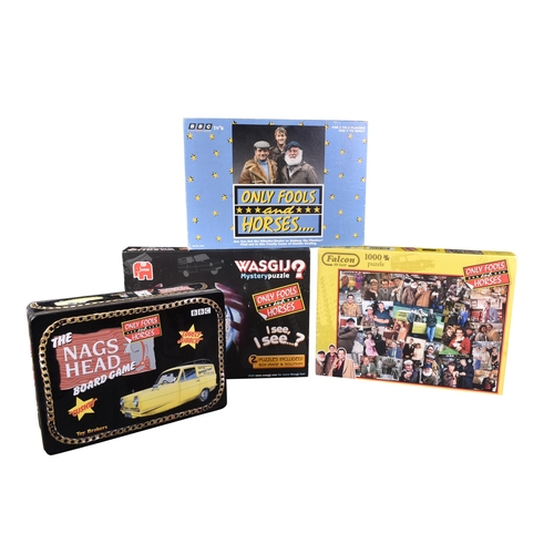 163 - Only Fools & Horses - a collection of x4 assorted board games / games, to include; vintage 1990 Paul... 