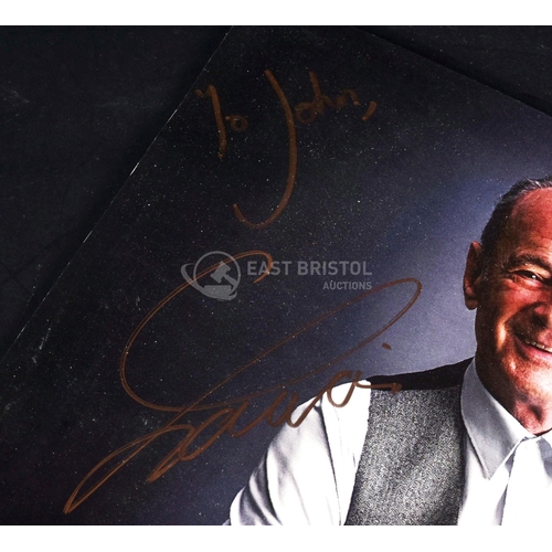 179 - Estate Of John Challis - Francis Rossi (Status Quo) - autographed mini-poster from Rossi's 'I Talk T... 