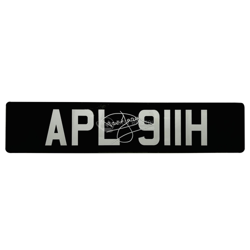 216 - Only Fools & Horses - Reliant Regal Supervan III Number Plate - APL 911H - an acrylic numberplate in... 