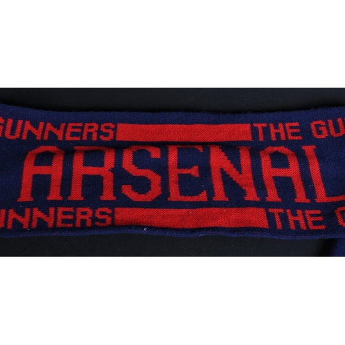 56 - Estate Of John Challis - Arsenal Footbal Club - Challis' personally owned and worn Arsenal FC scarf.... 