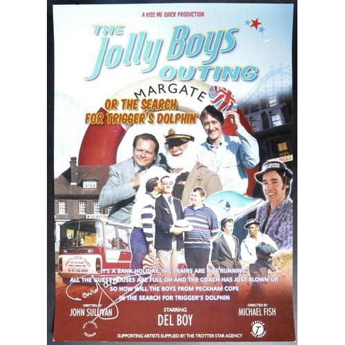 73 - Only Fools & Horses - Jolly Boys Outing (1989 Christmas Special) - a movie style A3 poster featuring... 