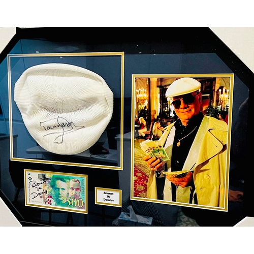 128 - Only Fools & Horses - If They Could See Us Now (2001 Christmas Special) - an autographed white cap, ... 