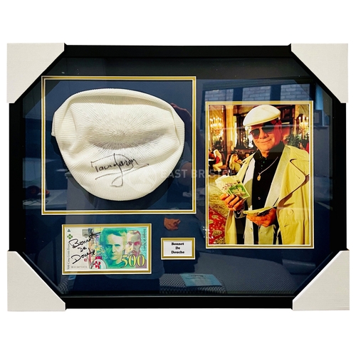 128 - Only Fools & Horses - If They Could See Us Now (2001 Christmas Special) - an autographed white cap, ... 