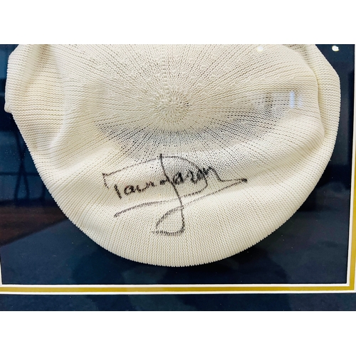 128 - Only Fools & Horses - If They Could See Us Now (2001 Christmas Special) - an autographed white cap, ... 