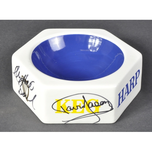 140 - Only Fools & Horses - an original vintage c1980s Wade made pub advertising ashtray for Harp. Identic... 