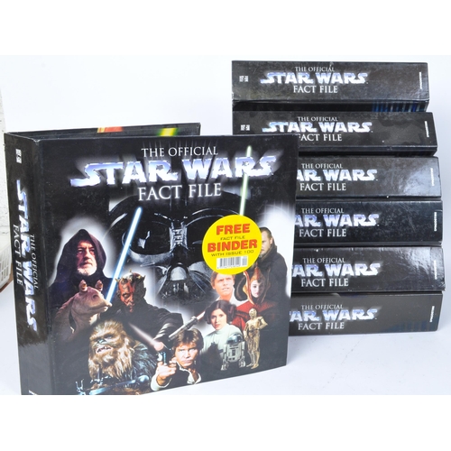 1110 - A collection of x7 assorted DeAgostini Star Wars fact file binders. The weekly published editions de... 