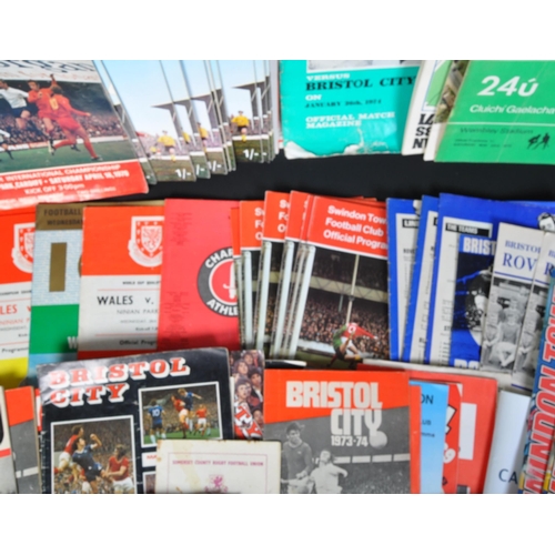 1119 - A collection of vintage 20th century circa 1970s Football Programmes comprising of Bristol Rovers, B... 