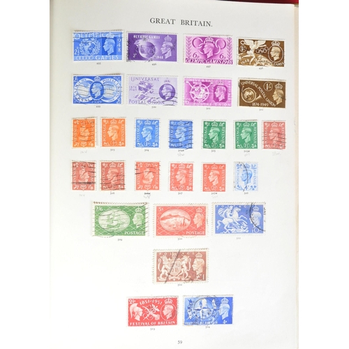 1122 - A single album of 20th century franked and unfranked stamps to include decimal and pre-decimal stamp... 