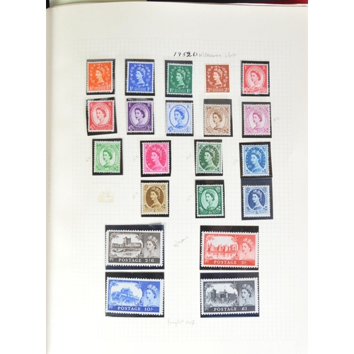 1122 - A single album of 20th century franked and unfranked stamps to include decimal and pre-decimal stamp... 