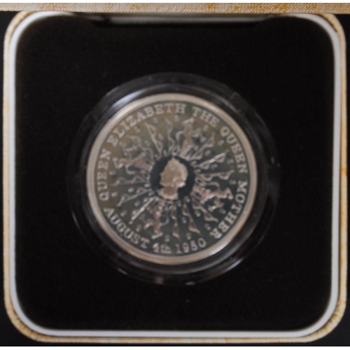 1127 - A collection of seven commemorative silver proof coins. Comprising of 1996 £2 coin celebration of fo... 