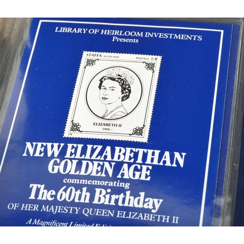 1130 - A Library of Heirloom Investments New Elizabethan Golden Age Magnificent Limited Edition Collection ... 