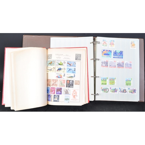 1148 - Stamp albums to include British 20th century, Commonwealth and World stamps being well presented. To... 