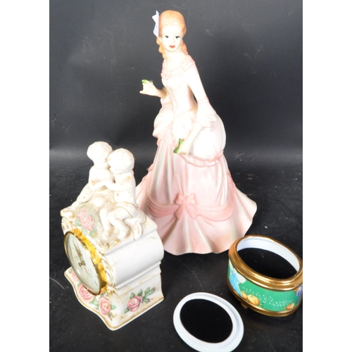 659 - An assortment of vintage 20th century Coalport bone china lady figurines to include Rose, Flora, Pan... 