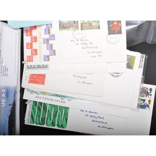 1129 - A collection of 21st Century first day cover stamps. From various years and including; Charles Dicke... 