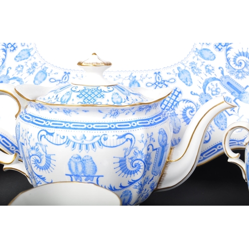 721 - An Edwardian early 20th century circa 1912 Royal Crown Derby fine bone china tea cabaret service on ... 