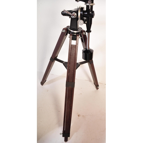 1168 - A 20th Century cased Astro Astronomical telescope with optics and wooden tripod model D=76.2 F=1250 ... 