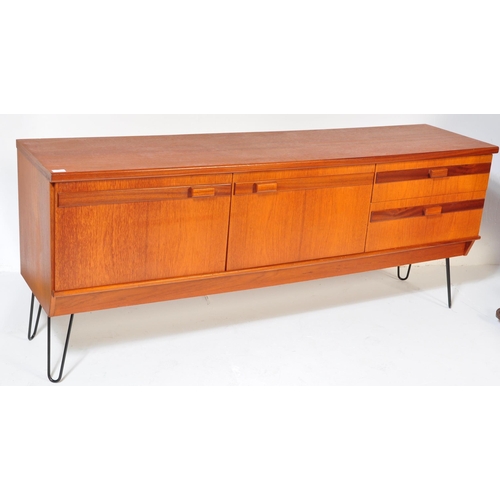 1245 - Portwood furniture - British design - A retro vintage mid 20th Century circa 1960s teak wood sideboa... 