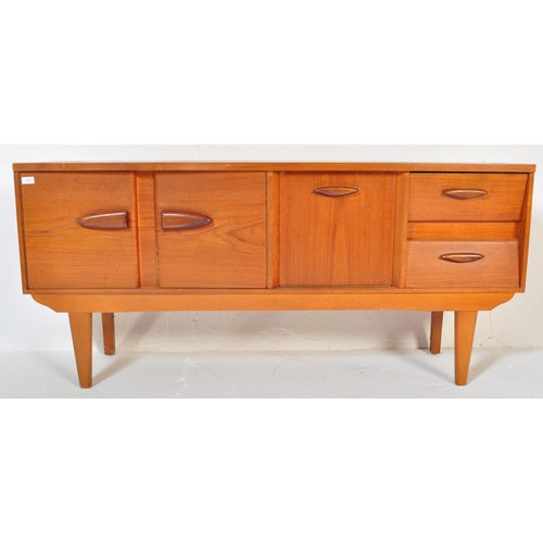 1368 - Beautility - A vintage retro mid 20th century teak Beautility sideboard. The sideboard having fall f... 