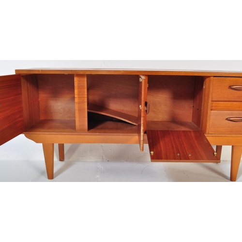 1368 - Beautility - A vintage retro mid 20th century teak Beautility sideboard. The sideboard having fall f... 