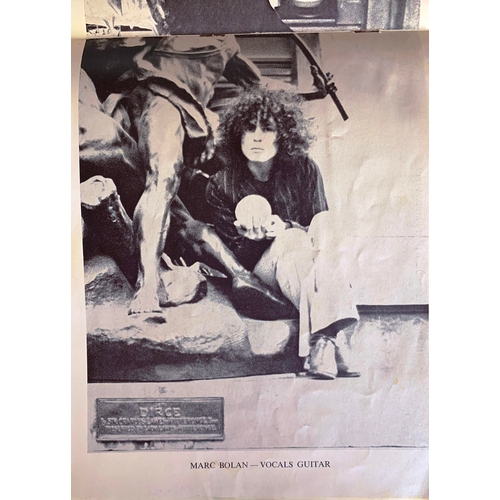 312 - T-Rex (Tyrannosaurus Rex) - Band - original concert programme from the Queen Elizabeth Hall, January... 