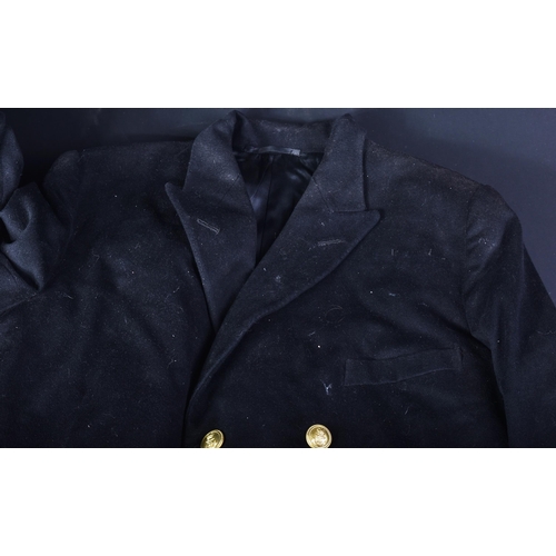 182 - Two 20th Century vintage Royal Navy (Reserve) Lieutenant Commander Doctor / Surgeon uniform tunic. O... 