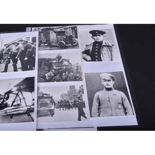 333 - A collection of assorted WWI First World War Imperial German Army photographs and propaganda images ... 