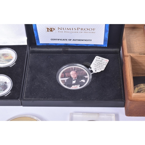 533 - Winston Churchill (1874-1965) - Coins / Commemorative Medals - a collection of assorted coins, coin ... 