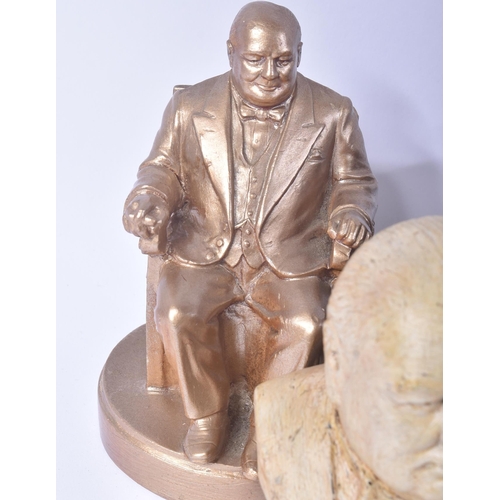 535 - Winston Churchill (1874-1965) - a collection of x7 assorted busts / statues of Churchill, to include... 