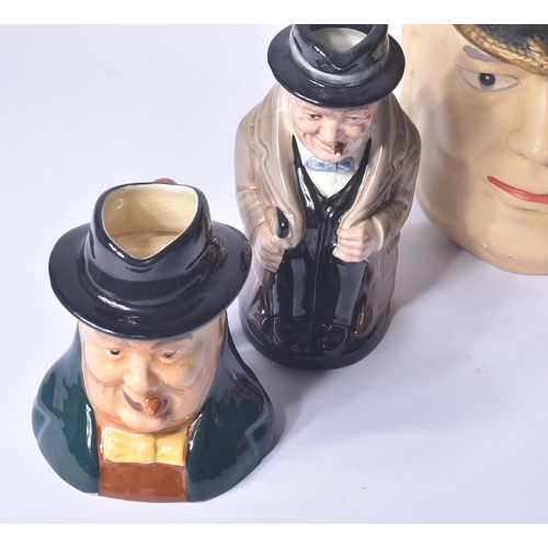 536 - Winston Churchill (1874-1965) - Ceramics - a collection of ceramic Churchill figurines / statues, to... 