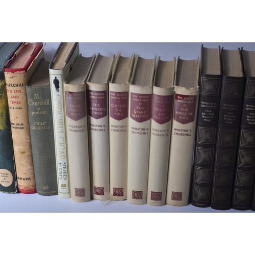 539 - Winston Churchill (1874-1965) - Books - a selection of books relating to Churchill to include; Twelv... 