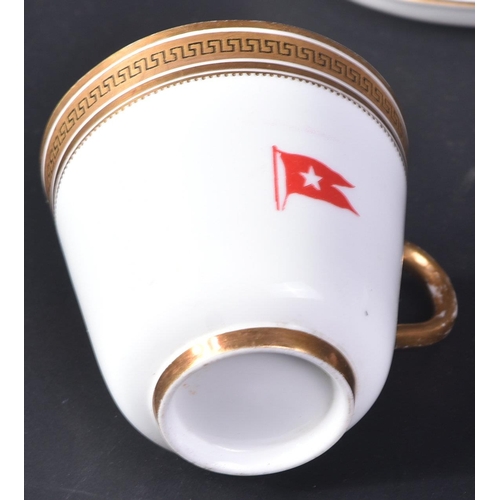 363 - White Star Line - a believed early 20th Century likely Spode made White Star Line cup and saucer. Ci... 