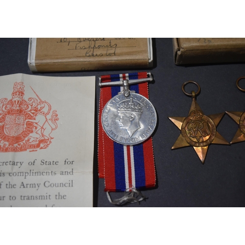 364 - Bristol interest - a WWII Second World War medal group awarded to a Bristol (Fishponds) resident alo... 