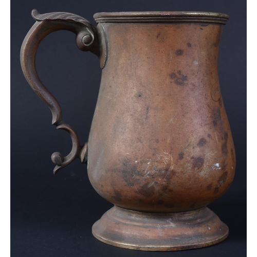 41 - Second Boer War - an 1869 dated 1st Gloucestershire Engineer Volunteer Corps tankard. Engraved to th... 