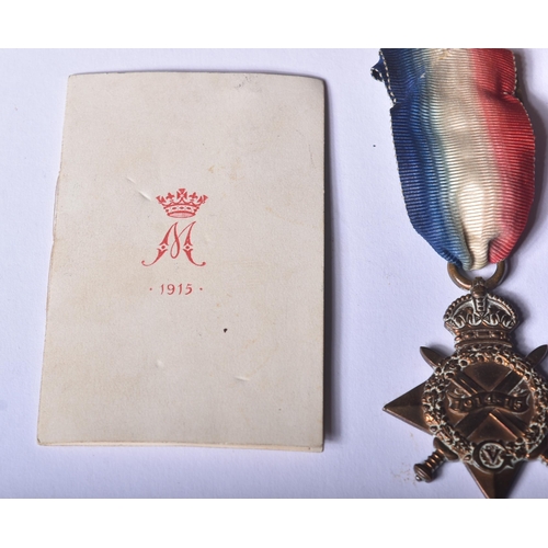 425 - A WWI First World War medal trio awarded to one 6156 Pte W. E. G Bartlett of The Gloucester Regiment... 