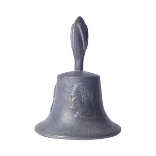 532 - Winston Churchill (1874-1965) - an original WWII Second World War RAF Benevolent Fund 'Victory Bell'... 