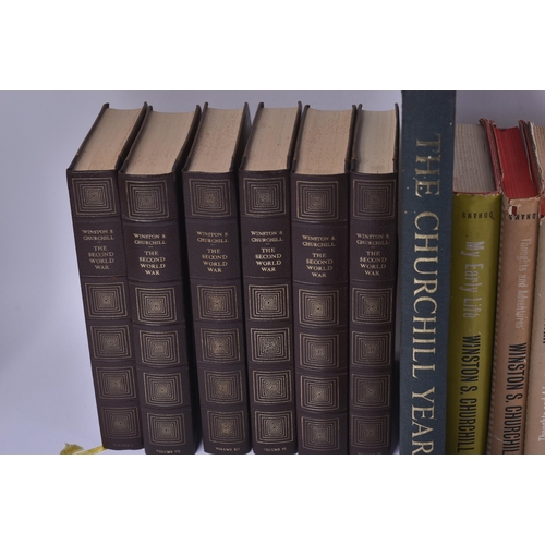 539 - Winston Churchill (1874-1965) - Books - a selection of books relating to Churchill to include; Twelv... 