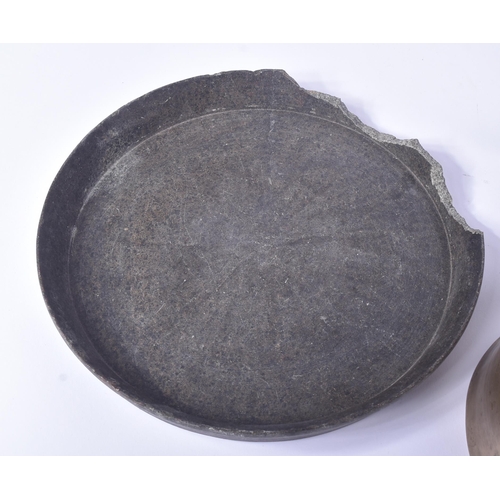 540 - Mahatma Gandhi (1869-1948) - a collection of Gandhi's personally owned and used food bowls and plate... 